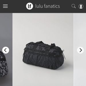 Lululemon Gym to Win Duffel